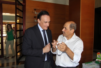 José Carlos Gómez Villamandos y Cristóbal Alférez