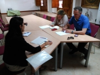 Reunión técnica con miembros de las directivas de Hostecor y Córdoba APTC