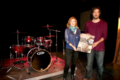 Rosario Mrida y Pablo Rabasco en la presentacin de la segunda edicin de UCO Urban Music.