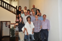 Foto de familia de los integrantes del Comit de Empresa