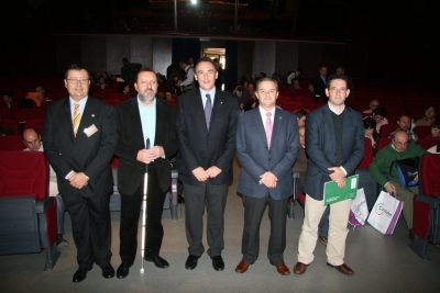 De izq a dcha, Francisco Padilla,Francisco Cobos, Jose Carlos Gómez,Rafael Gómez y Pablo Soto