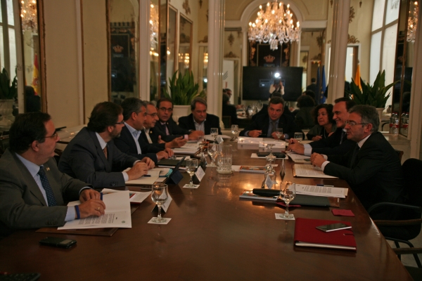 Un momento de la reunión de los rectores celebrada en Cádiz