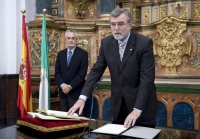 Toma de posesión de Roldán Nogueras como rector de la Universidad de Córdoba 