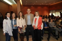 De izquierda a derecha, Rocio Rubio, María Rosal, Ana Mª Guijjarro, Juan Antonio Moriana y Rosario Mérida.
