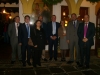 La delegación de Coventry con dirigentes de la Junta, UCO y Rabanales 21
