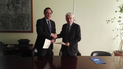 El rector de la UCO y el presidente del Ifapa firman el convenio de colaboración