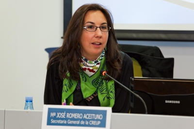 María José Romero, vicepresidenta de CEUNE 