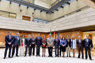 Asistentes a la Comisión Académica del Consejo Andaluz de Universidades