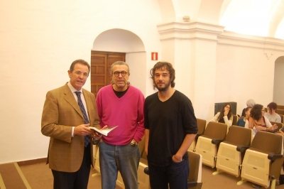 DE izq a dcha, Eulalio Fernández, Jose Martin Medem y Pablo Rabascolulaio