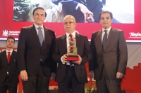 Desiderio Vaquerizo, junto a José Carlos Gómez Villamandos y José Antonio Nieto