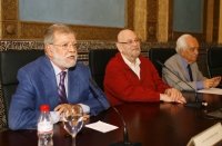 De izquierda a derecha, Juan Carlos Rodríguez, Miguel Rojas y Jorge Brovetto