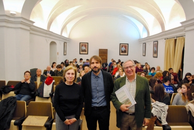 Mª Dolores Muñoz Dueñas, Antonio Urquízar y Manuel Pérez Lozano 