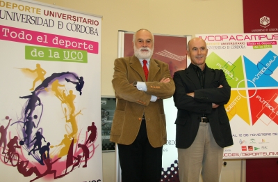 De izquierda a derecha, Antonio Garca del Moral y Jos Matas 