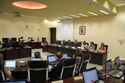 Imagen de la sesión de Consejo de Gobierno celebrada hoy