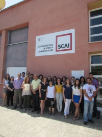 Equipo del Servicio Centralizado de Apoyo a la Investigación (SCAI)