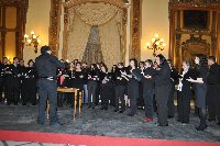 El taller de musica coral culmina con un concierto de polifonia sacra y profana en el Crculo de la Amistad a cargo del coro Averroes de la Universidad de Crdoba.