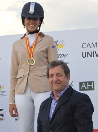 La campeona de España, Paula Moya