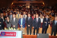 Autoridades asistentes al acto conmemorativo del 30 aniversario del Consejo Social