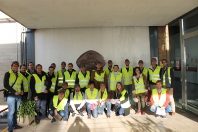 Alumnos del I Curso de Experto Universitario en Sistemas de Refrigeración visitan las instalaciones frigoríficas de cervezas Alhambra