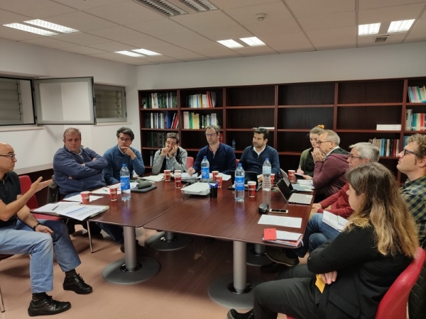 Reunión del grupo operativo en la Universidad de Córdoba el pasado 3 de marzo.