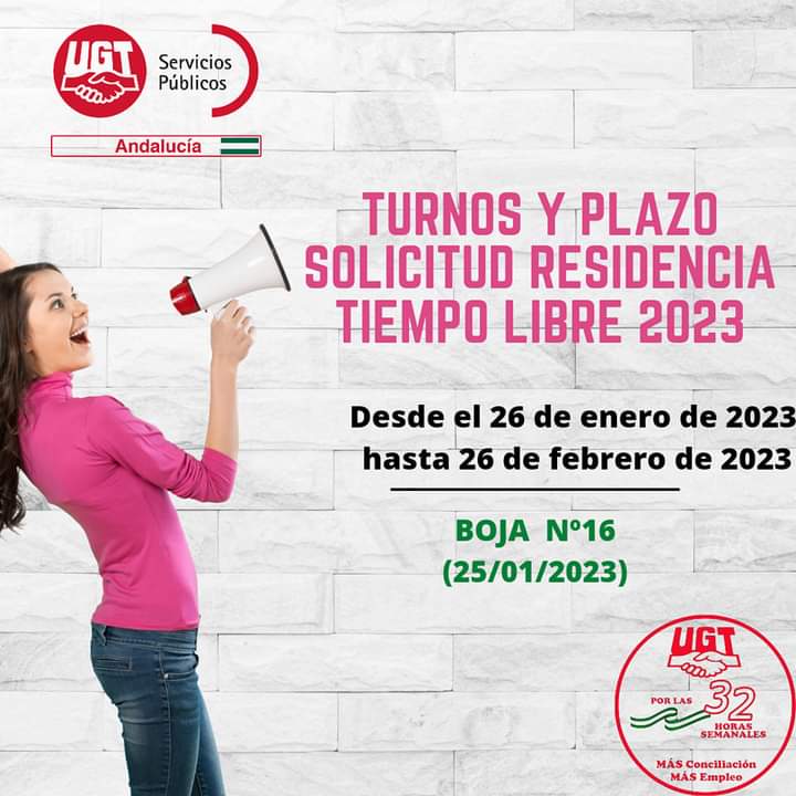 Residencias Tiempo Libre Andalucía 2023